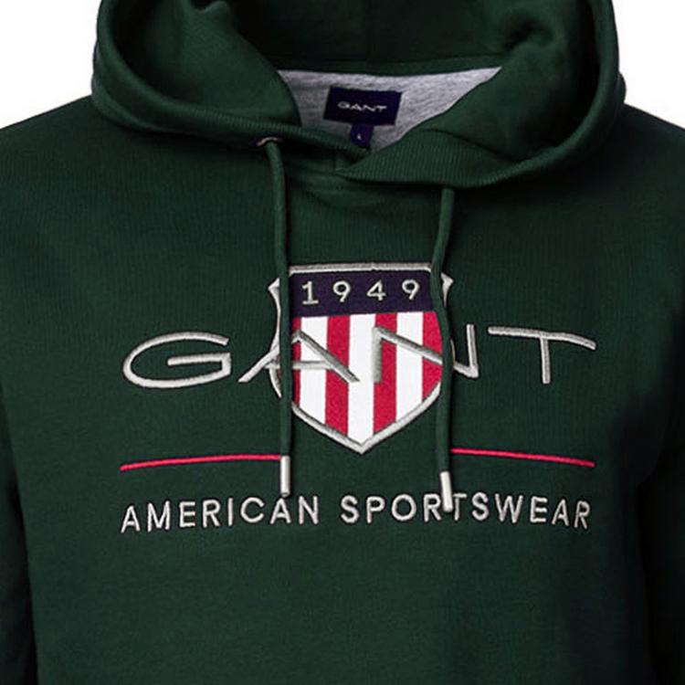 GANT GANT Sweatshirt Sweatshirt Herren - Gr&uuml;n (Tartan Green) - 1 | SportScheck