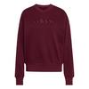 adidas Seasonal Essentials Satin-Sweatshirt, Sweatshirt Damen - Maroon