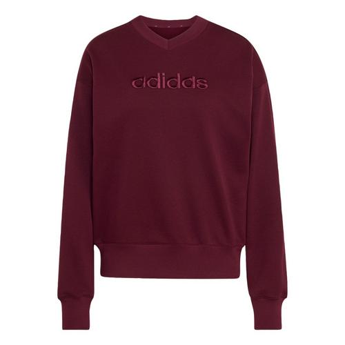 adidas Seasonal Essentials Satin-Sweatshirt, Sweatshirt Damen