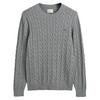 GANT Strickpullover Strickpullover Herren - Hellgrau