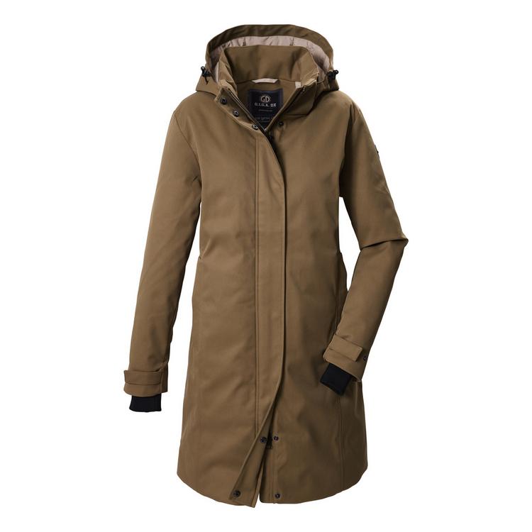 G.I.G.A. DX by killtec G.I.G.A. DX by killtec Funktionsparka mit abzippbarer Kapuze Funktionsmantel Damen - Camel - 0 | SportScheck
