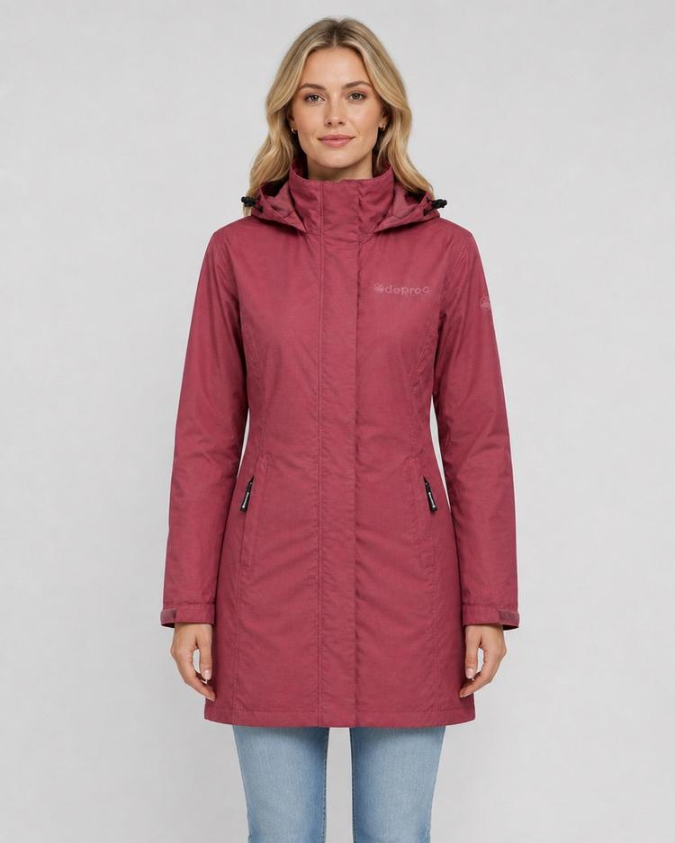 DEPROC active DEPROC active LAVAL LONG WOMEN Funktionsjacke Damen - wine - 0 | SportScheck