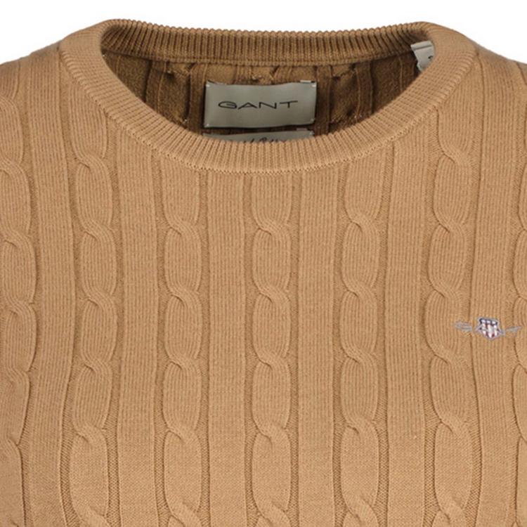 GANT GANT Strickpullover Strickpullover Damen - Hellbraun - 1 | SportScheck