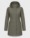 DEPROC active LAVAL LONG WOMEN Funktionsjacke Damen - olive