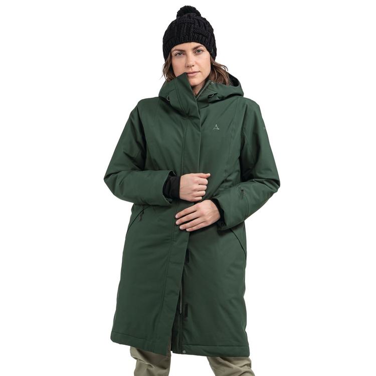 Sch&ouml;ffel Sch&ouml;ffel Ins Coat Style Gregale WMS Funktionsmantel Damen - 6965 - gr&uuml;n - 3 | SportScheck
