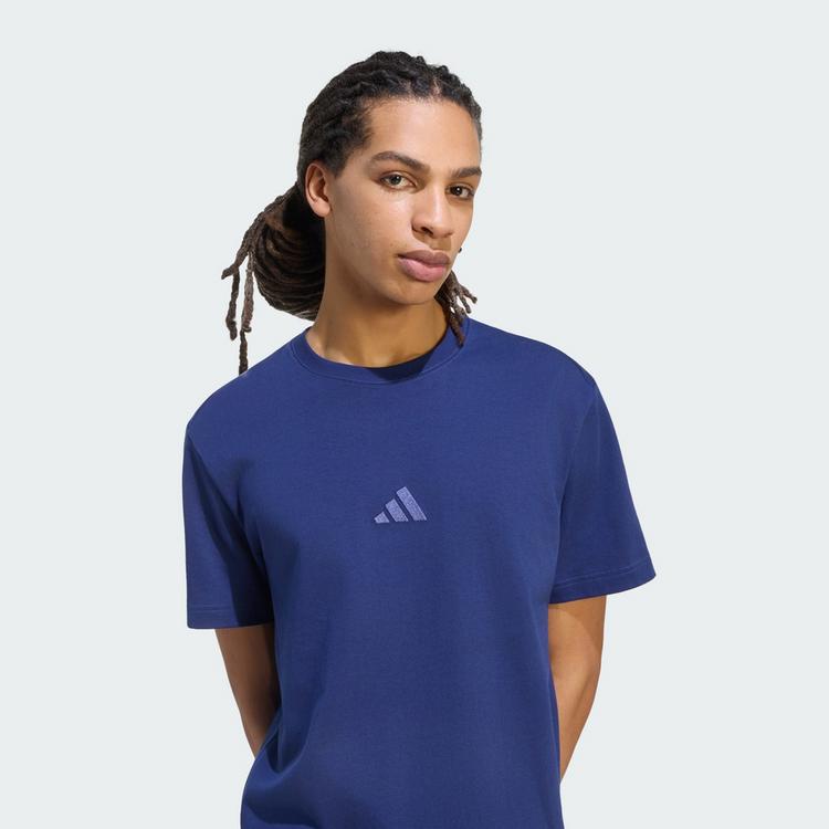 adidas adidas ADIDAS KIT T-SHIRT, KLEINES LOGO T-Shirt Herren - Dark Blue - 0 | SportScheck