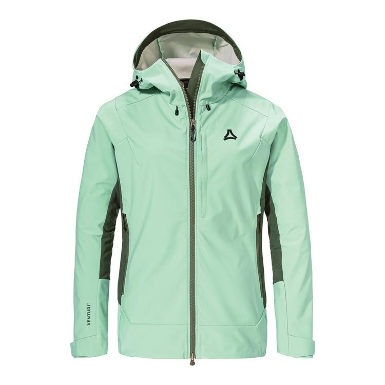 Sch&ouml;ffel Sch&ouml;ffel Softshell Jk Style Milagle WMS Outdoorjacke Damen - 6305 - gr&uuml;n - 0 | SportScheck