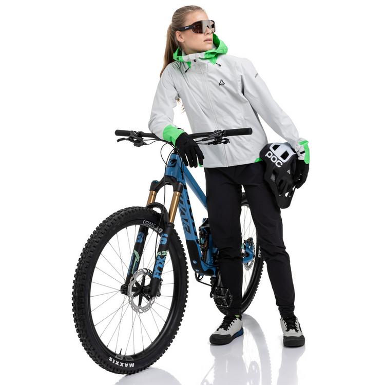 Sch&ouml;ffel Sch&ouml;ffel 2.5L Jacket Style Tajiva WMN Fahrradjacke Damen - 9000 - grau - 5 | SportScheck