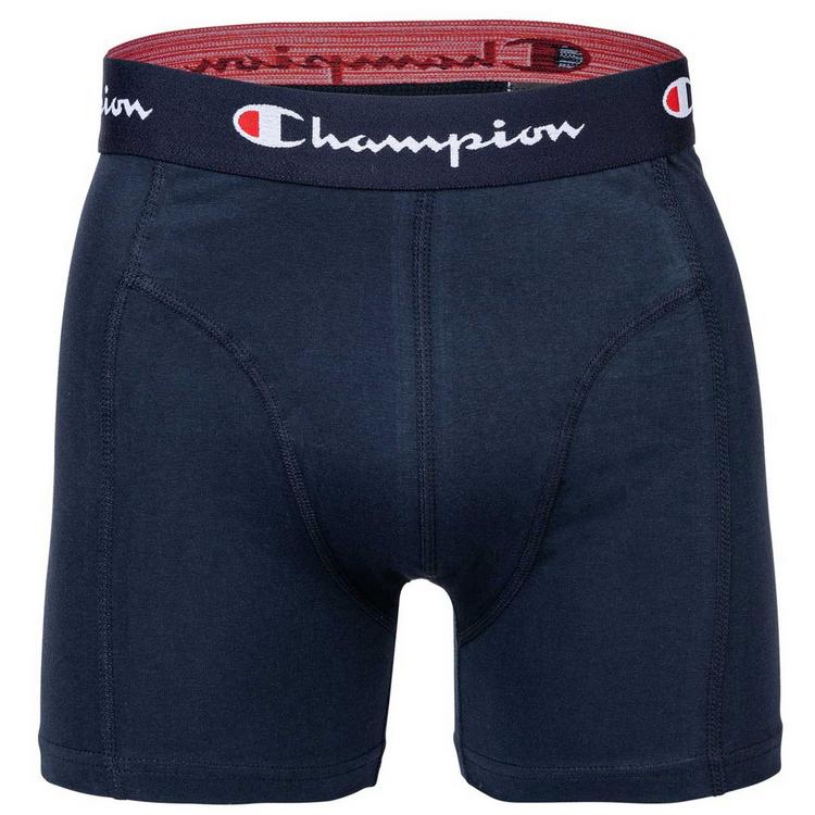 CHAMPION CHAMPION Boxershort Unterhose Herren - Marine/Rot - 2 | SportScheck