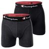 CHAMPION Boxershort Unterhose Herren - Schwarz/Grau meliert