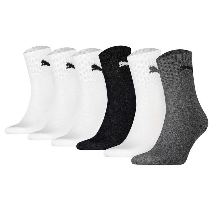 PUMA PUMA Socken Socken - Wei&szlig;/Schwarz/Wei&szlig;/Grau - 0 | SportScheck
