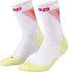 CEP Socken Damen - white/lime