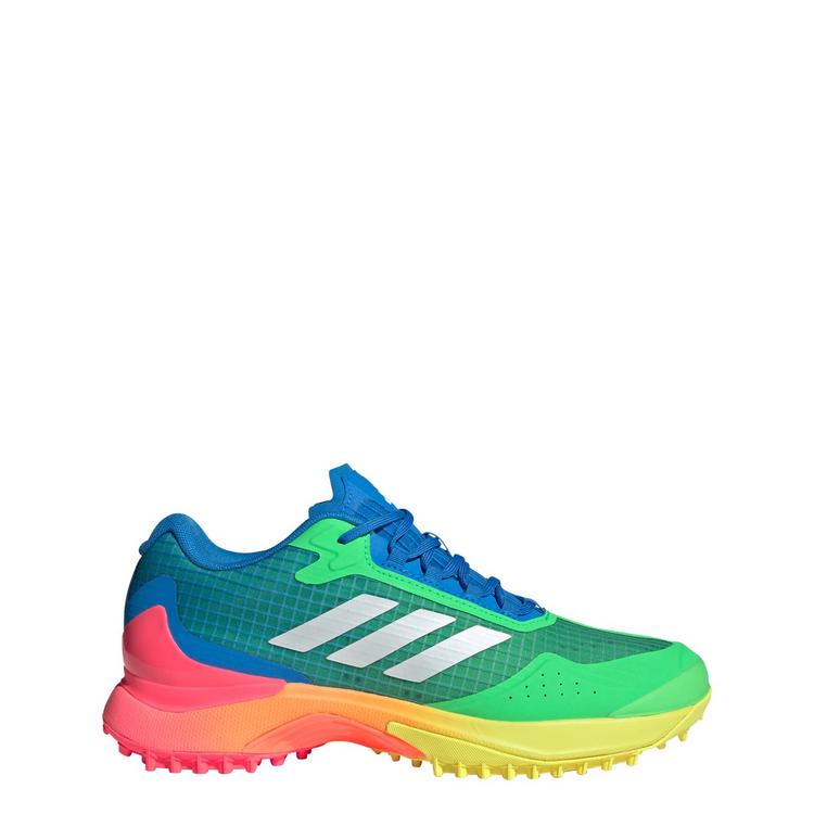 adidas adidas Fabela X 2 Schuh Multifunktionsschuhe Damen - Lucid Ray Blue / Cloud White / Screaming Green - 0 | SportScheck
