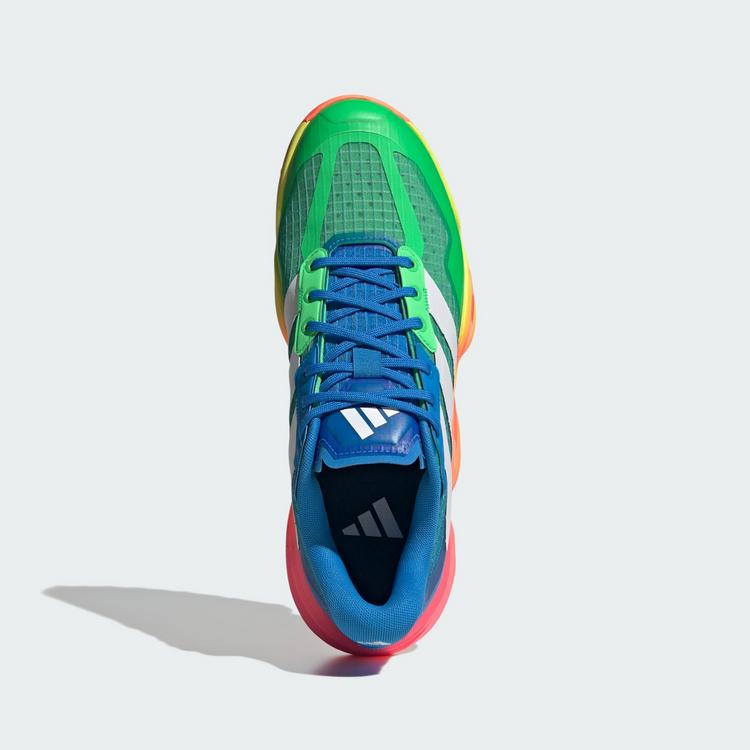 adidas adidas adipower Hockey 4 Schuh Sneaker - Lucid Ray Blue / Cloud White / Screaming Green - 1 | SportScheck