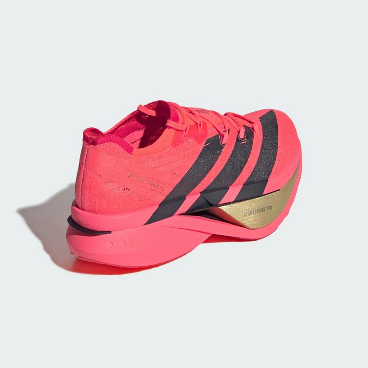 adidas adidas Adizero Prime&nbsp;X3 Strung Schuh Laufschuhe - Solar Turbo / Grey Six / Lucid Red - 4 | SportScheck