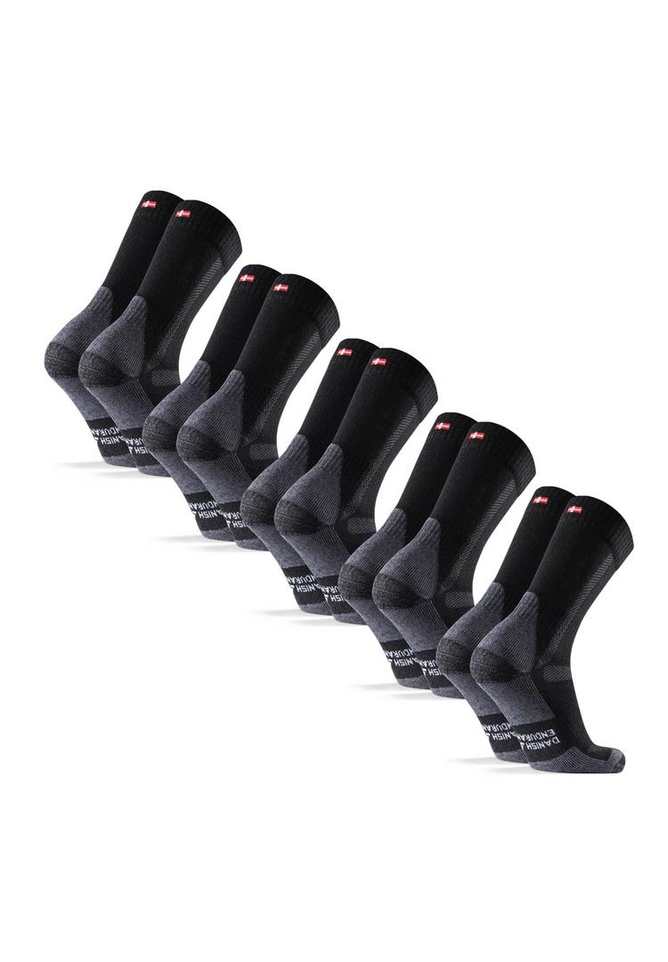 DANISH ENDURANCE DANISH ENDURANCE Classic Hiking Crew Socken - black grey - 0 | SportScheck