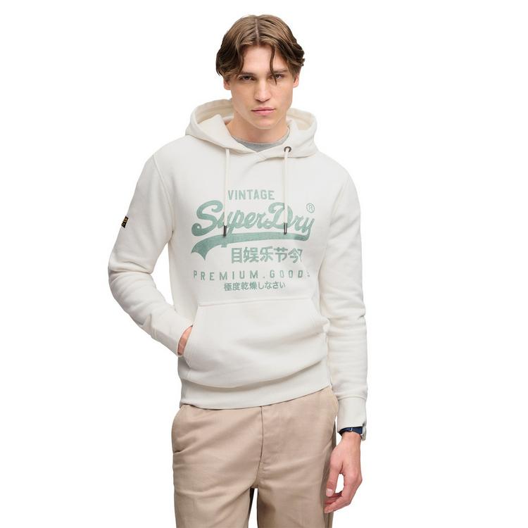 Superdry Superdry Sweatshirt Sweatshirt Herren - Wei&szlig; - 0 | SportScheck