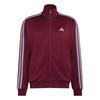 adidas 3-STREIFEN FLEECE TRAININGSANZUG Trainingsanzug Herren - Team Maroon 2 / Slate