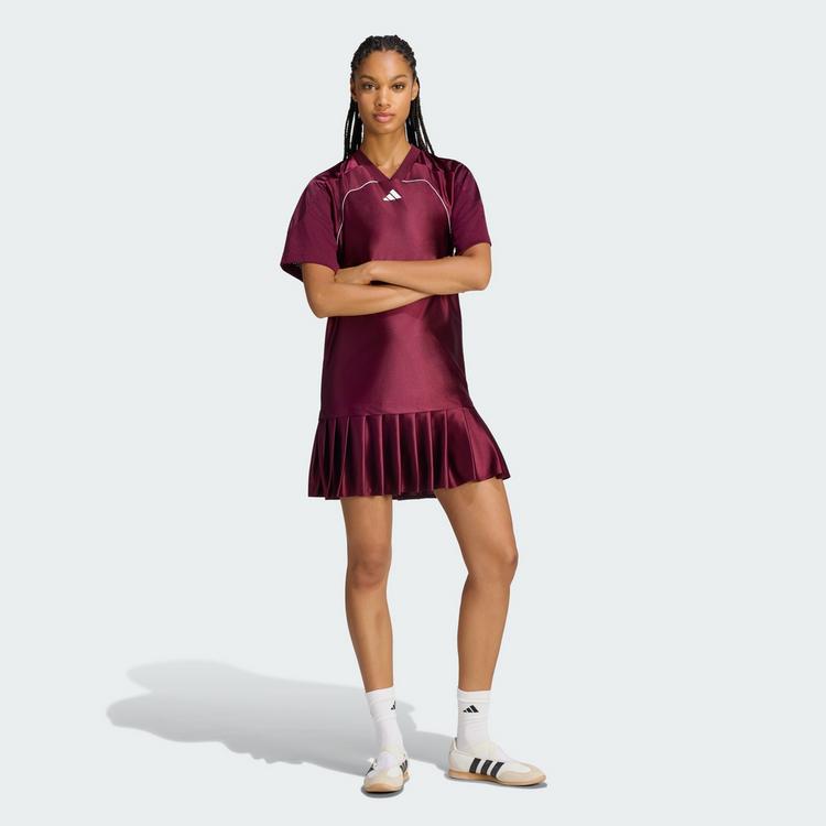 adidas adidas STADIUM KLEID Kleid Damen - Maroon - 0 | SportScheck