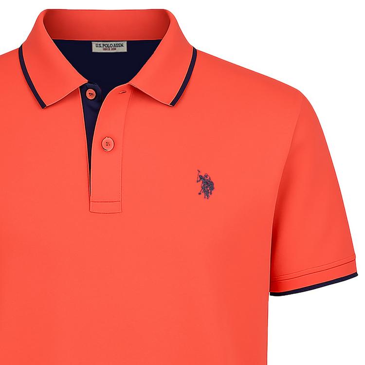 U.S. Polo Assn. U.S. Polo Assn. Poloshirt Poloshirt Herren - Koralle - 0 | SportScheck