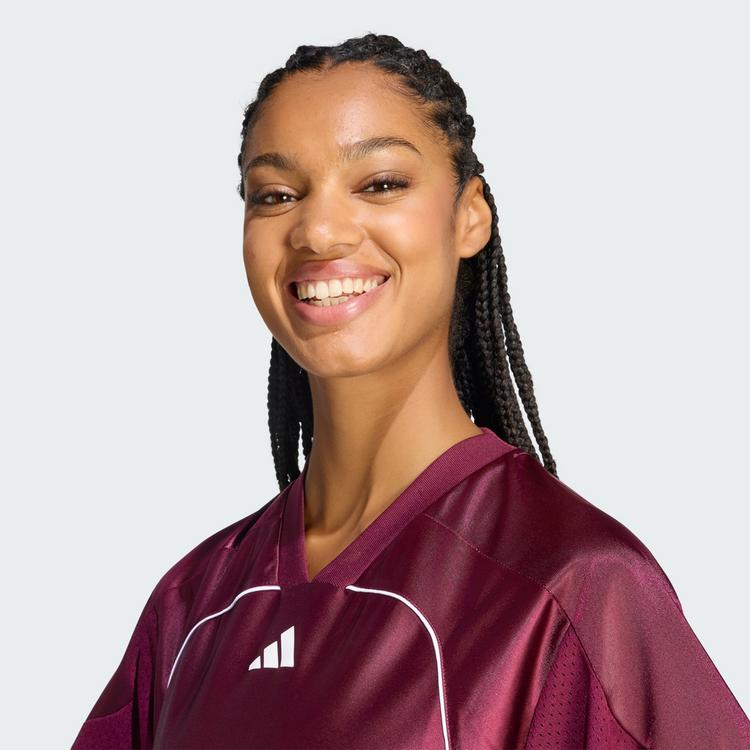adidas adidas STADIUM KLEID Kleid Damen - Maroon - 1 | SportScheck