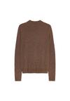 DANISH ENDURANCE Heritage Merino Cashmere Rundhalspullover Damen - brown