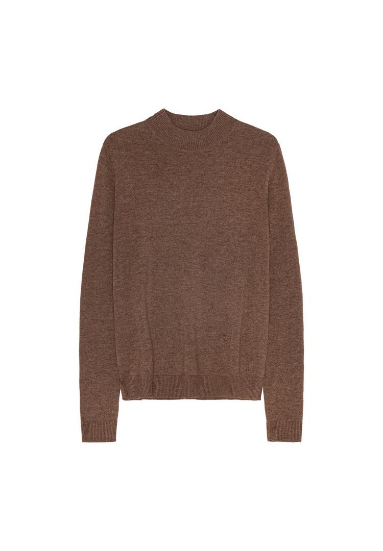 DANISH ENDURANCE DANISH ENDURANCE Heritage Merino Cashmere Rundhalspullover Damen - brown - 0 | SportScheck