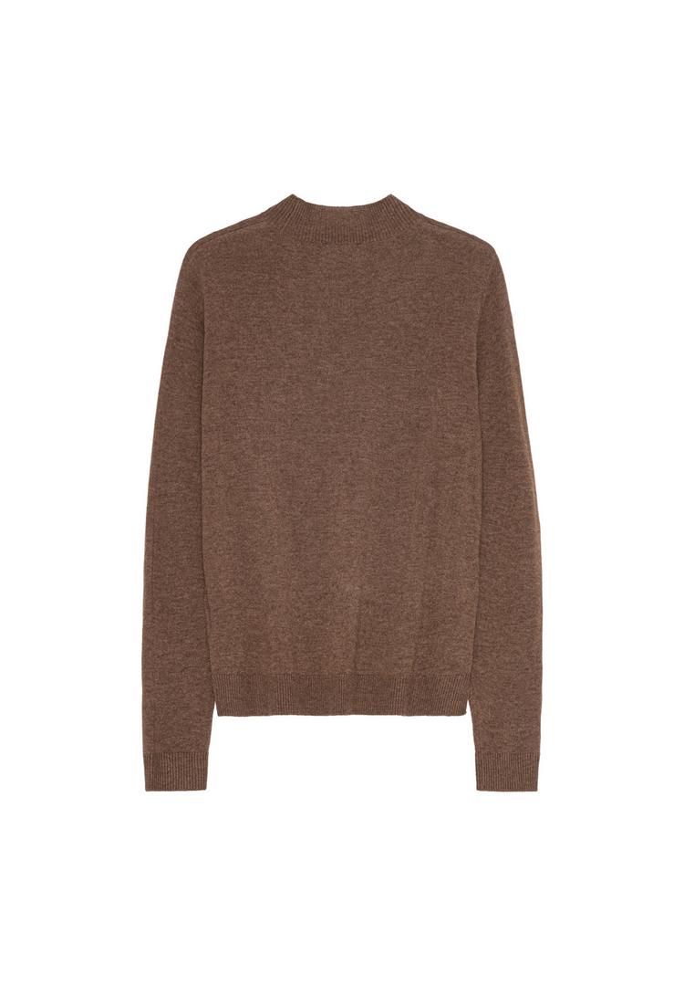 DANISH ENDURANCE DANISH ENDURANCE Heritage Merino Cashmere Rundhalspullover Damen - brown - 0 | SportScheck