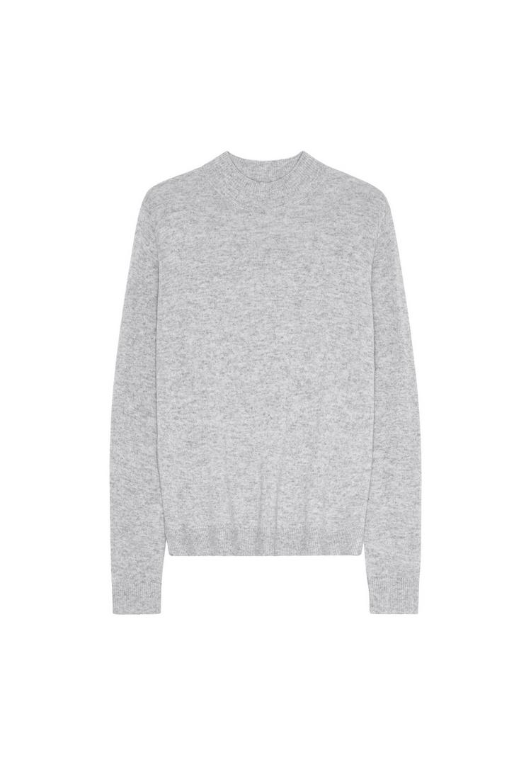 DANISH ENDURANCE DANISH ENDURANCE Heritage Merino Cashmere Rundhalspullover Damen - hellgrau - 0 | SportScheck