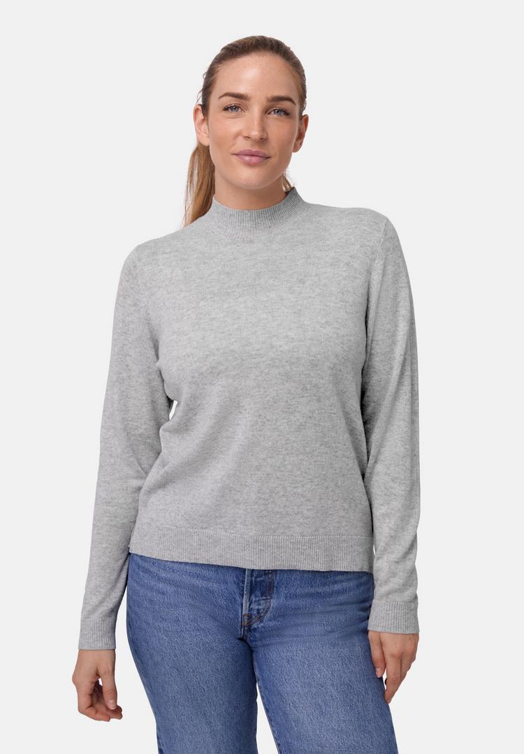 DANISH ENDURANCE DANISH ENDURANCE Heritage Merino Cashmere Rundhalspullover Damen - hellgrau - 0 | SportScheck