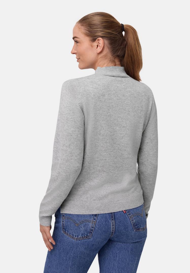 DANISH ENDURANCE DANISH ENDURANCE Heritage Merino Cashmere Rundhalspullover Damen - hellgrau - 1 | SportScheck