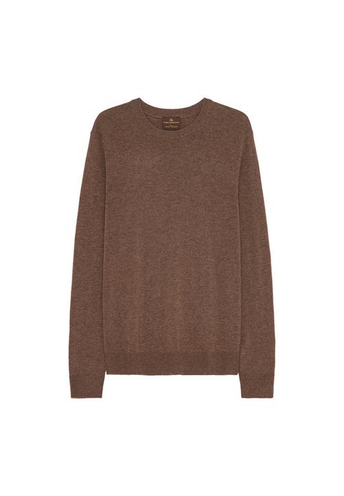 DANISH ENDURANCE Heritage Merino Cashmere Rundhalspullover Herren