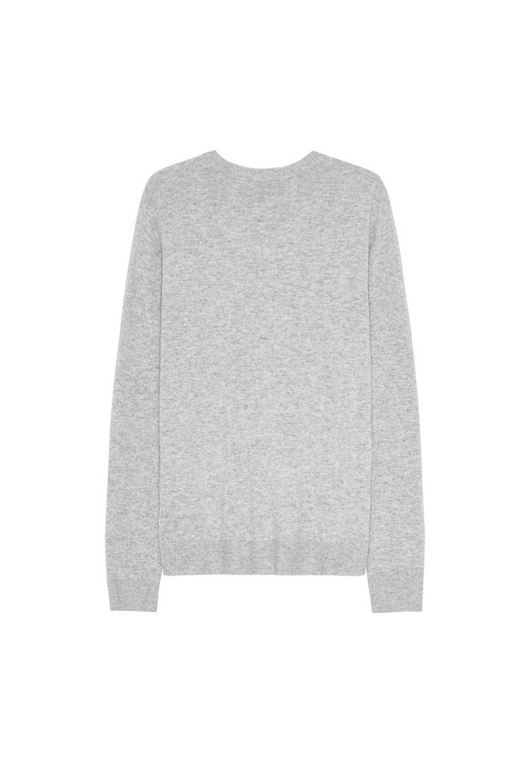 DANISH ENDURANCE DANISH ENDURANCE Heritage Merino Cashmere Rundhalspullover Herren - hellgrau - 0 | SportScheck