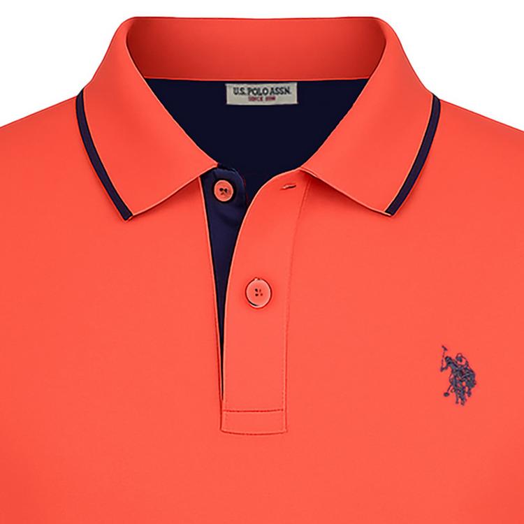 U.S. Polo Assn. U.S. Polo Assn. Poloshirt Poloshirt Herren - Koralle - 1 | SportScheck