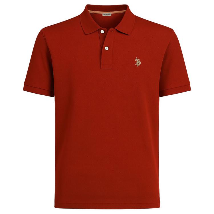U.S. Polo Assn. U.S. Polo Assn. Poloshirt Poloshirt Herren - Rot (Rust) - 0 | SportScheck