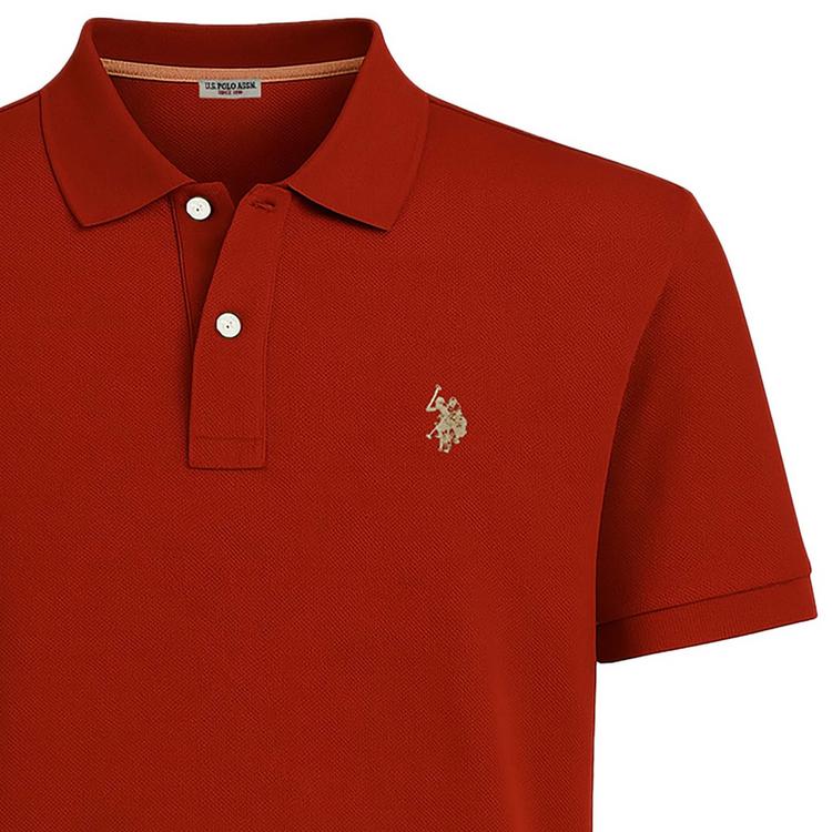 U.S. Polo Assn. U.S. Polo Assn. Poloshirt Poloshirt Herren - Rot (Rust) - 0 | SportScheck