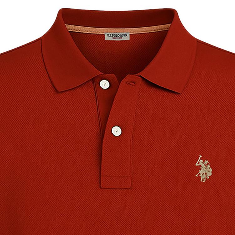 U.S. Polo Assn. U.S. Polo Assn. Poloshirt Poloshirt Herren - Rot (Rust) - 1 | SportScheck