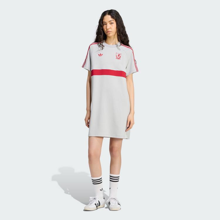 adidas adidas Liverpool FC Originals Kleid Kleid Damen - Grey Two - 0 | SportScheck