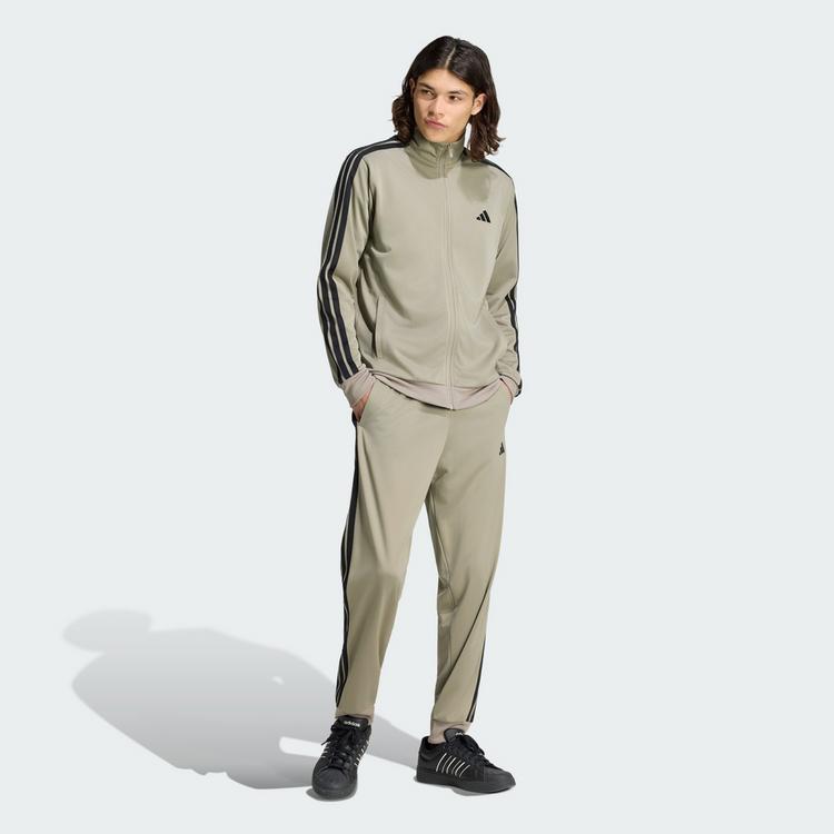 adidas adidas DAYREADY TRAININGSANZUG Trainingsanzug Herren - Silver Pebble / Black - 0 | SportScheck