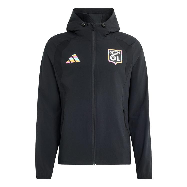 adidas adidas Olympique Lyon Tiro Travel Windbreaker Windbreaker Herren - Black - 0 | SportScheck