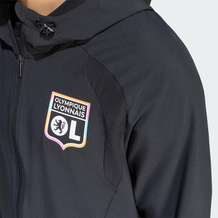 adidas adidas Olympique Lyon Tiro Travel Windbreaker Windbreaker Herren - Black - 0 | SportScheck