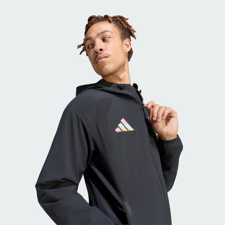 adidas adidas Olympique Lyon Tiro Travel Windbreaker Windbreaker Herren - Black - 1 | SportScheck