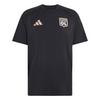 adidas Olympique Lyonnais Tiro Travel T-Shirt T-Shirt Herren - Black