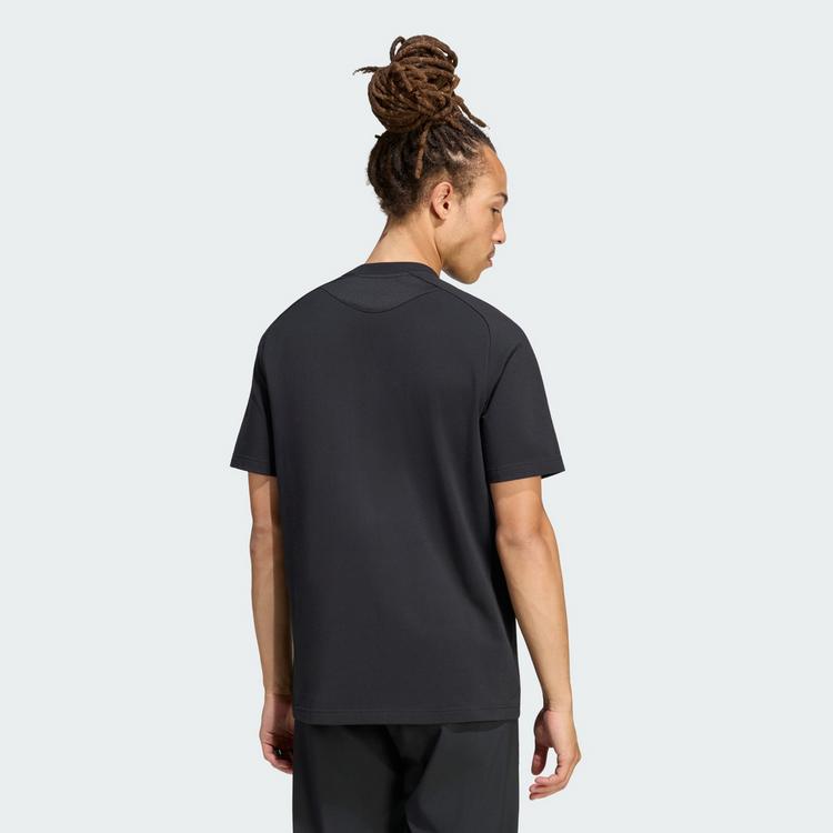 adidas adidas Olympique Lyonnais Tiro Travel T-Shirt T-Shirt Herren - Black - 1 | SportScheck