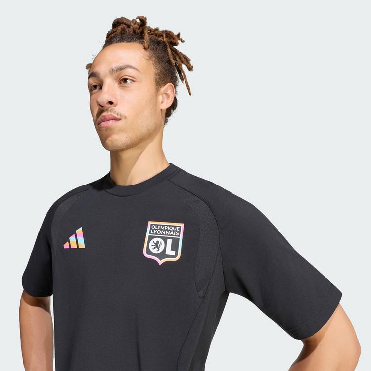 adidas adidas Olympique Lyonnais Tiro Travel T-Shirt T-Shirt Herren - Black - 0 | SportScheck