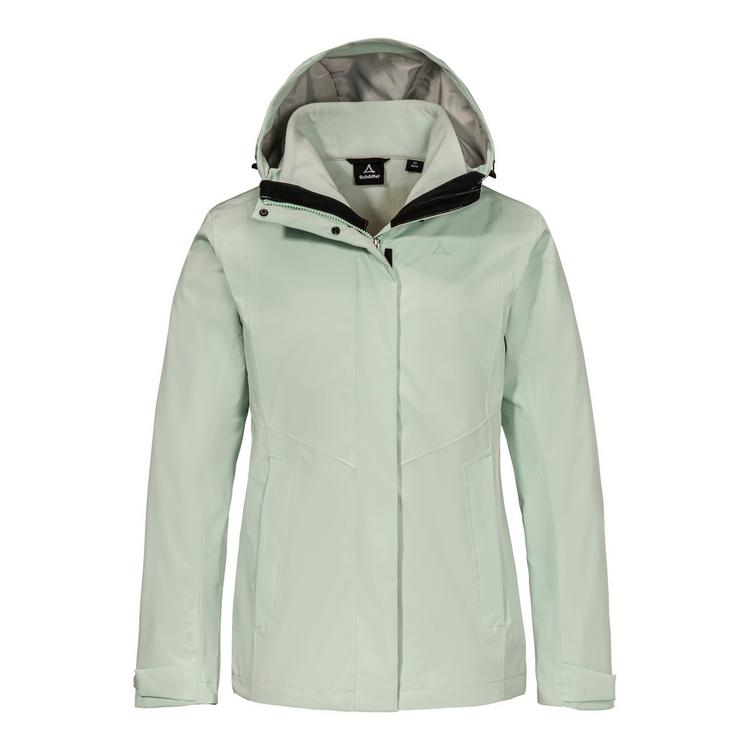 Sch&ouml;ffel Sch&ouml;ffel 3in1 Jacket Style Okere WMS Outdoorjacke Damen - 6185 - gr&uuml;n - 0 | SportScheck