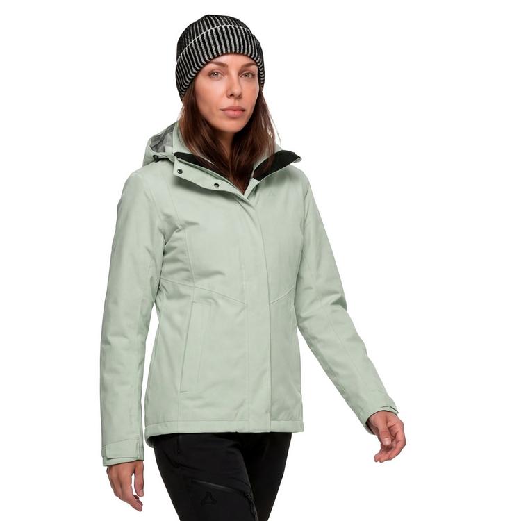Sch&ouml;ffel Sch&ouml;ffel 3in1 Jacket Style Okere WMS Outdoorjacke Damen - 6185 - gr&uuml;n - 0 | SportScheck