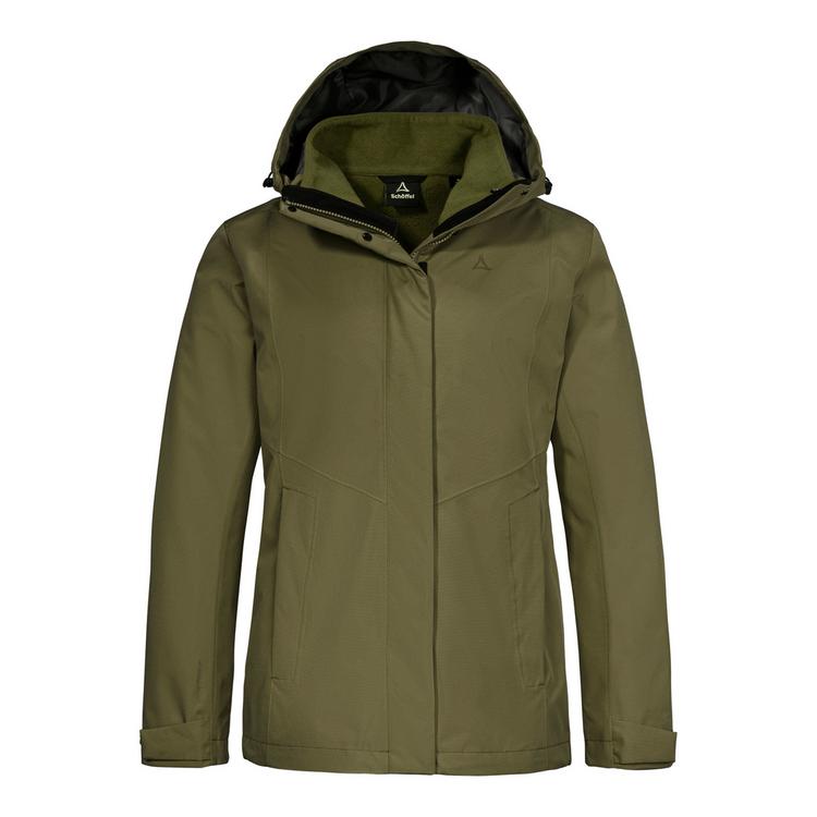 Sch&ouml;ffel Sch&ouml;ffel 3in1 Jacket Style Okere WMS Outdoorjacke Damen - 6715 - gr&uuml;n - 0 | SportScheck