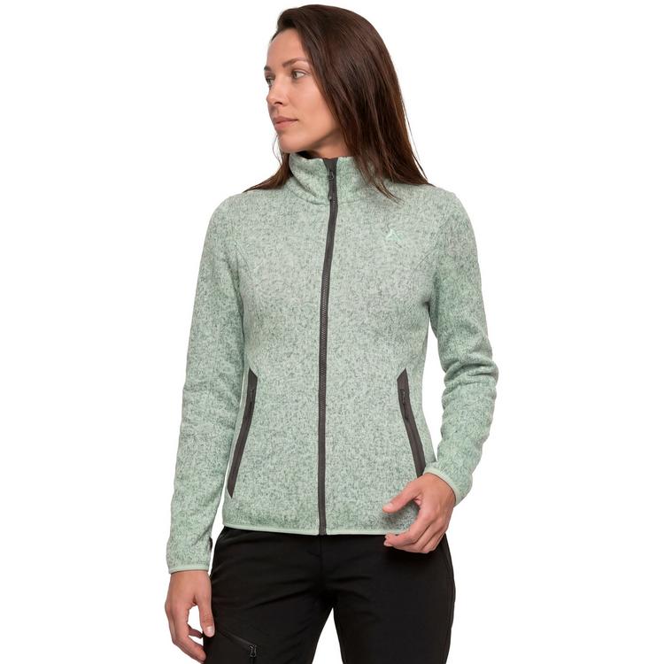 Sch&ouml;ffel Sch&ouml;ffel CIRC Fleece Jk Style Yew WMS Fleecejacke Damen - 6185 - gr&uuml;n - 0 | SportScheck