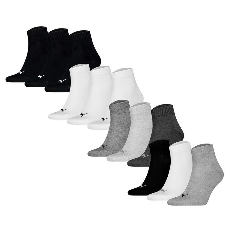PUMA PUMA Socken Socken - Schwarz/Wei&szlig;/Grau/Grau/Schwarz/Wei&szlig; - 0 | SportScheck